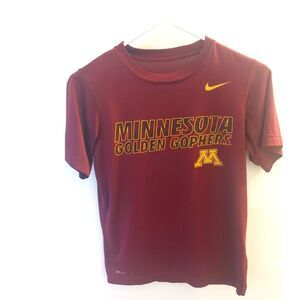 Minnesota Golden Gophers Nike Dri-FIT Youth T-Shirt – Size M – Maroon